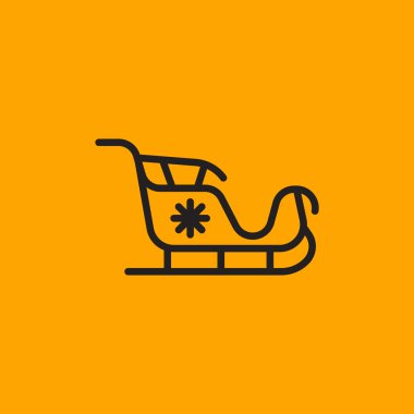 Noel Baba kızağı simgesi