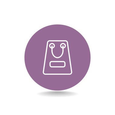 kağıt ambalaj ya da çanta simgesi