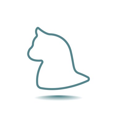 kedi evde beslenen hayvan simgesi