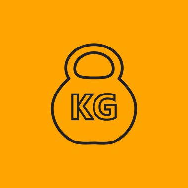 Ağırlık kg simgesi