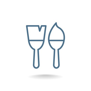 pantolon fırça simgesini