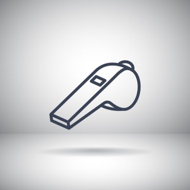 Hakem düdük simgesi