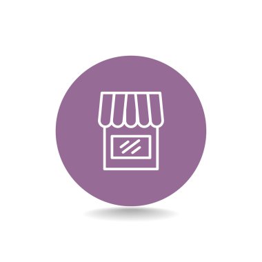 dükkan ya da mağaza simgesi