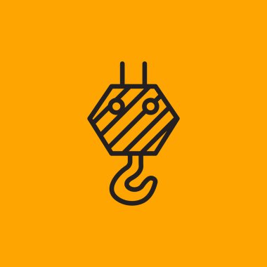 Yapı vinci kancası simgesi