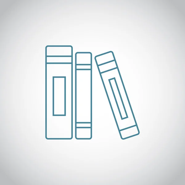 Bücher-Ikone — Stockvektor