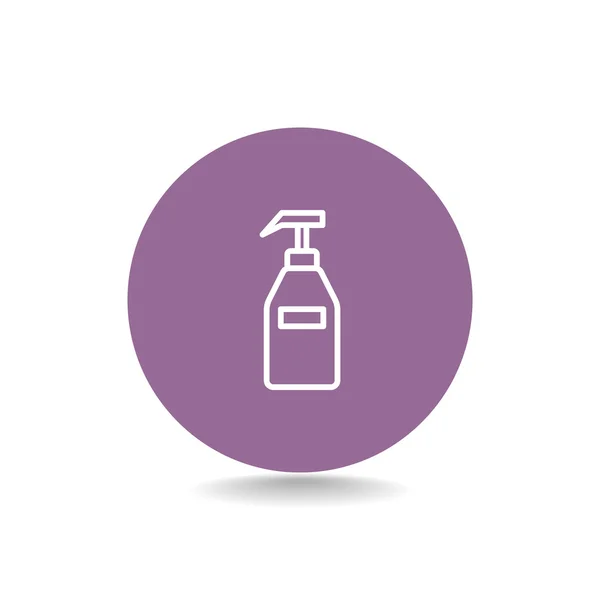 凝胶、 泡沫或液体肥皂瓶图标 — 图库矢量图片