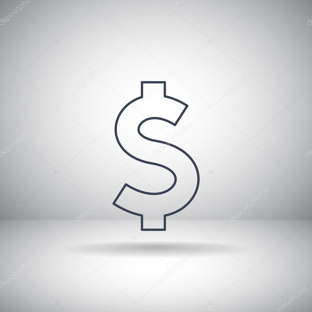 Money icon - dollar sign