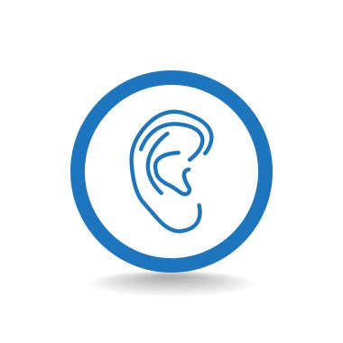 İnsan kulağının simgesi