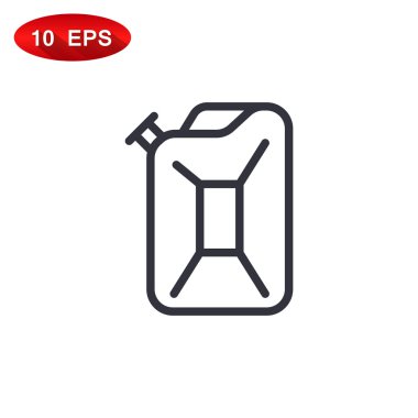 Benzin bidon simgesi