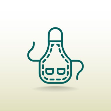 Mutfak önlüğü simgesi