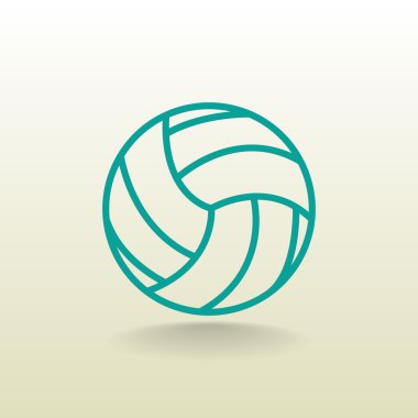 Voleybol topu simgesini