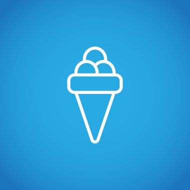 dondurma yemek ikonu