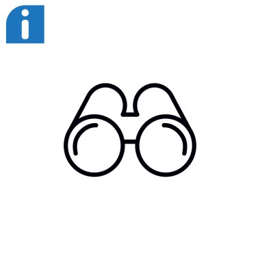 Gözleri dürbün simgesi