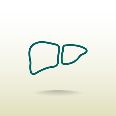 Tıp karaciğer simgesi