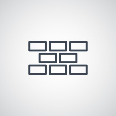 tuğla malzeme simgesi