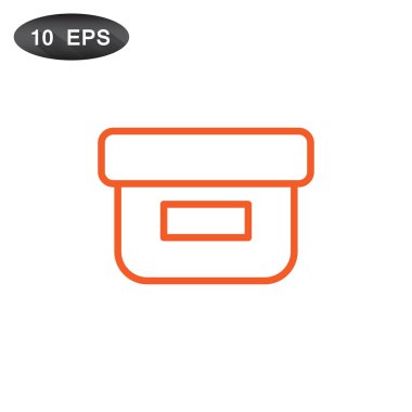 yiyecek kabı simgesi