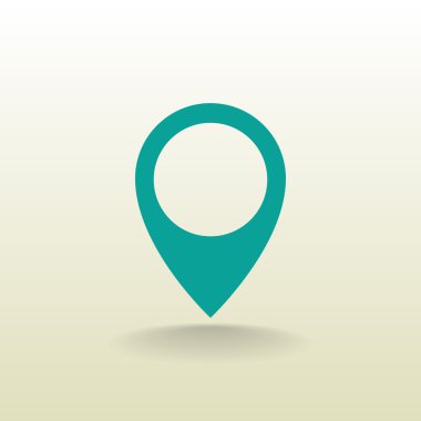 Harita iğne simgesi