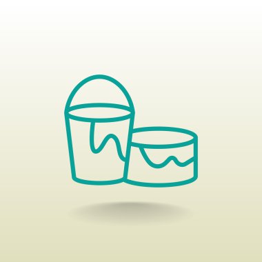 boya kutuları simge