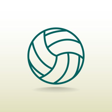 Voleybol topu simgesini