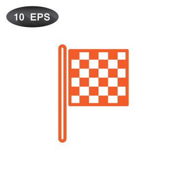 Damalı bayrak simgesi