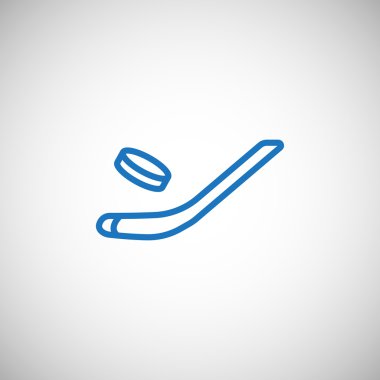 buz hokeyi simgesi için sopa