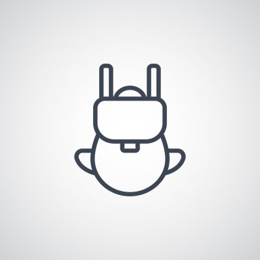 çanta turist web simgesi