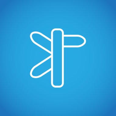 yön işareti simgesi