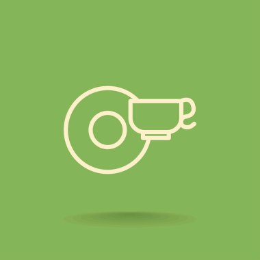 Kahve fincanı işareti simgesi