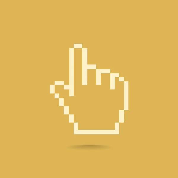 Icono del cursor de mano — Archivo Imágenes Vectoriales