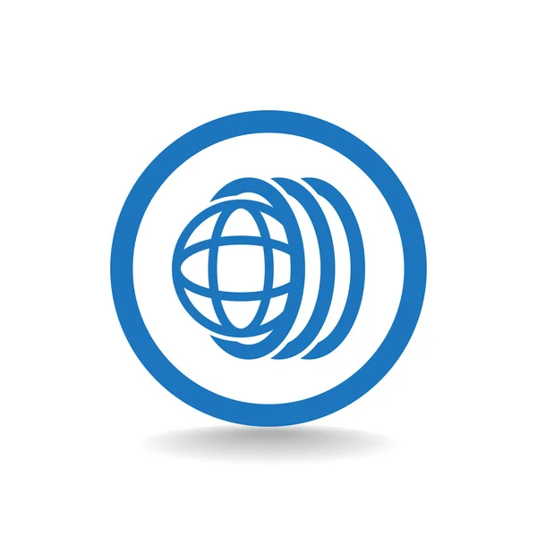Λογότυπο λάστιχο από όλο τον κόσμο — Διανυσματικό Αρχείο