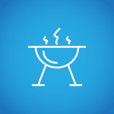 mangal barbekü simgesi