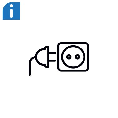 Tak ve soket simgeler