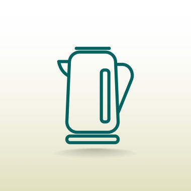 Elektrikli çaydanlık simgesi