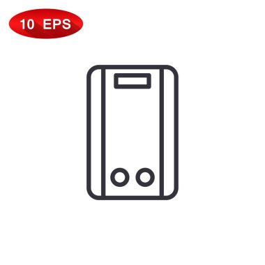 gaz su ısıtıcı simgesi