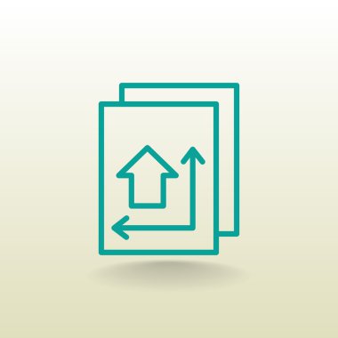 Blueprint - ev planı simgesi