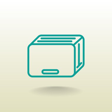 Anahat ekmek kızartma makinesi simgesini