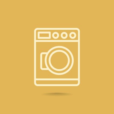 çamaşır makinesi simgesi