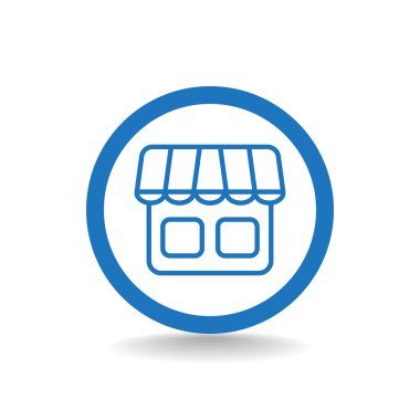 dükkan ya da mağaza simgesi