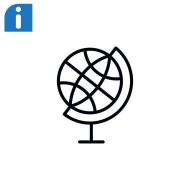 coğrafi küre simgesi