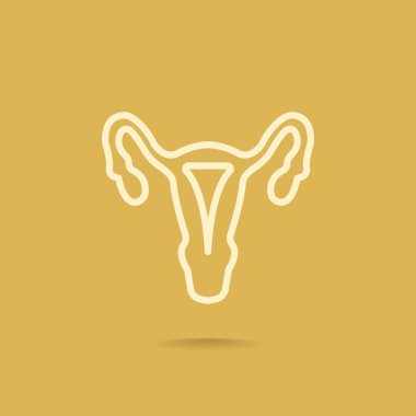 kadın üreme organları simgesi