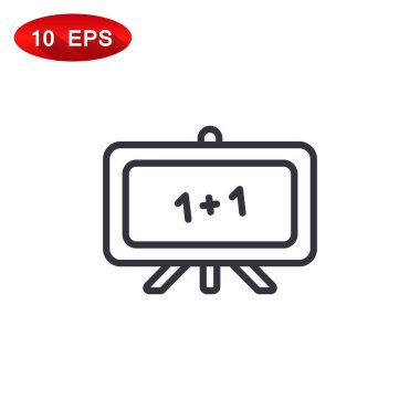 okul karatahta simgesi