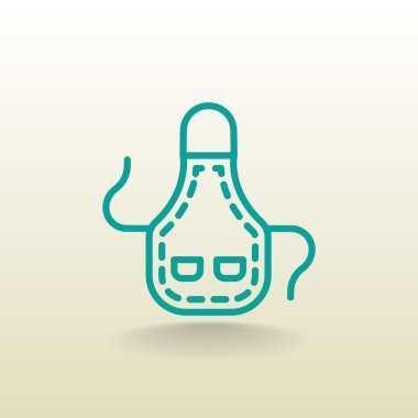 Mutfak önlüğü simgesi