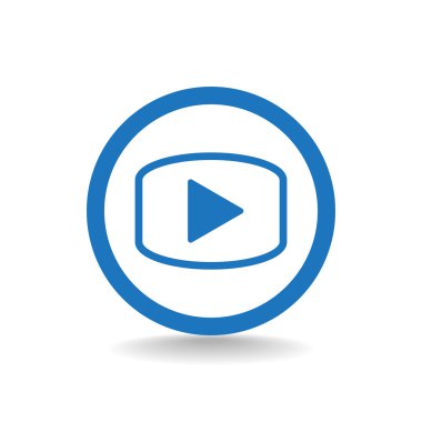 video düğme simgesi