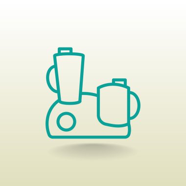 mutfak robotu simgesi