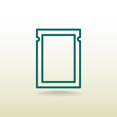 Polietilen yalıtımlı çanta simgesi