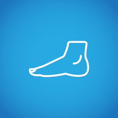 İnsan ayağı simgesi