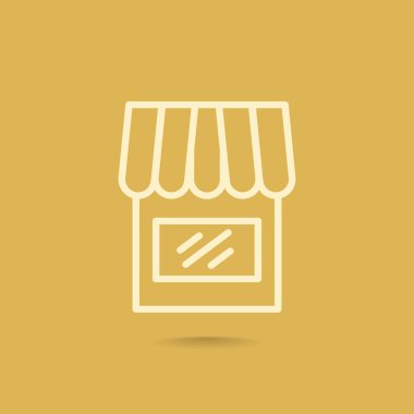 dükkan ya da mağaza simgesi