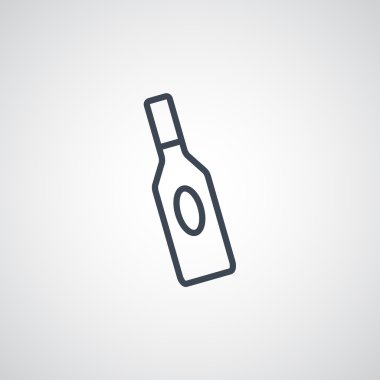 cam şişe sıvı simgesi