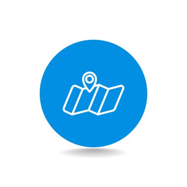 Konumu harita simgesi