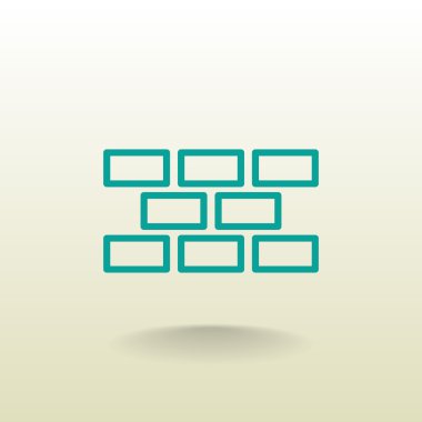 tuğla malzeme simgesi